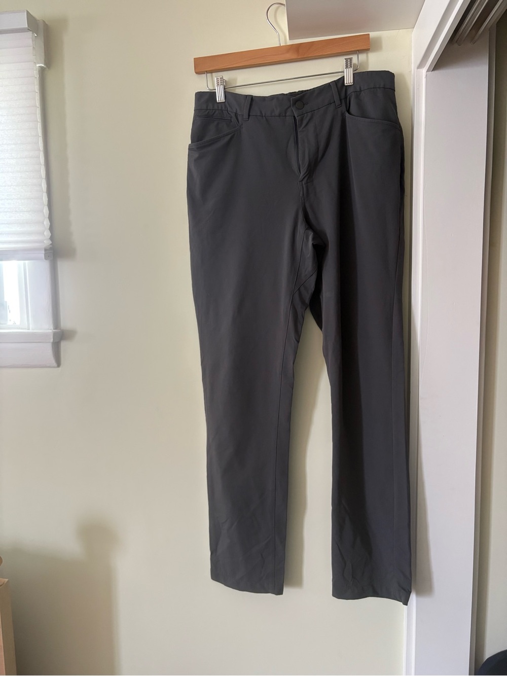 REI Men's Dark Gray Lightweight Chinos